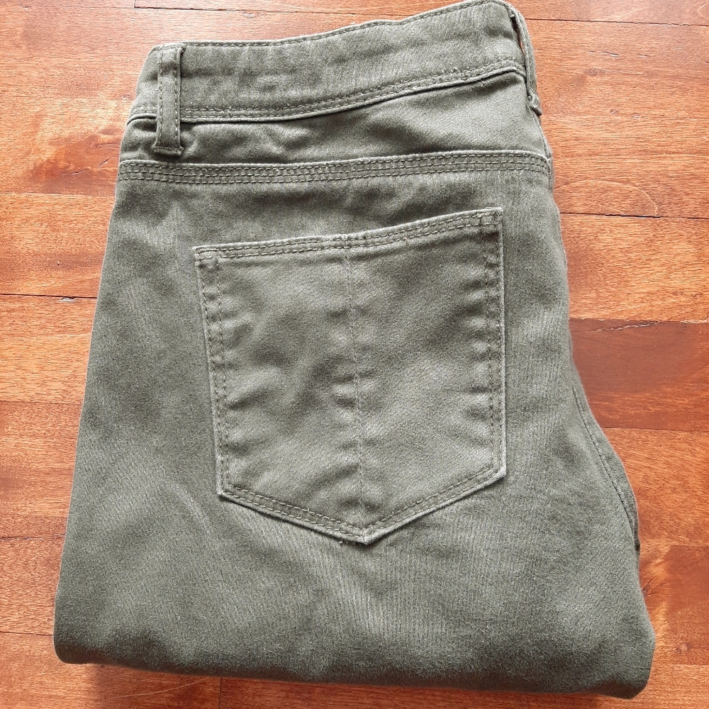 Jacob Low Rise Pants Olive Small - Picture 10 of 10
